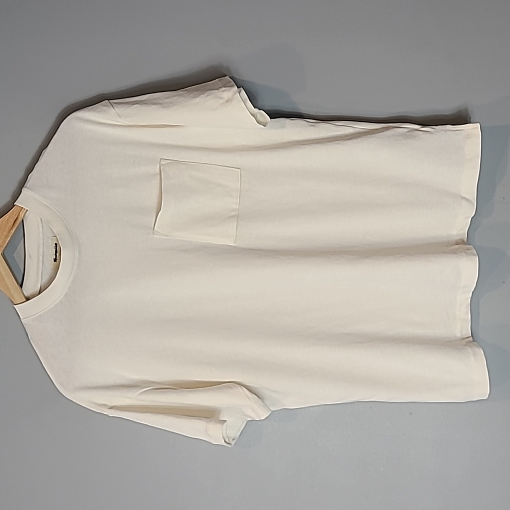 Madewell Garment-Dyed Oversized Pocket Tee
